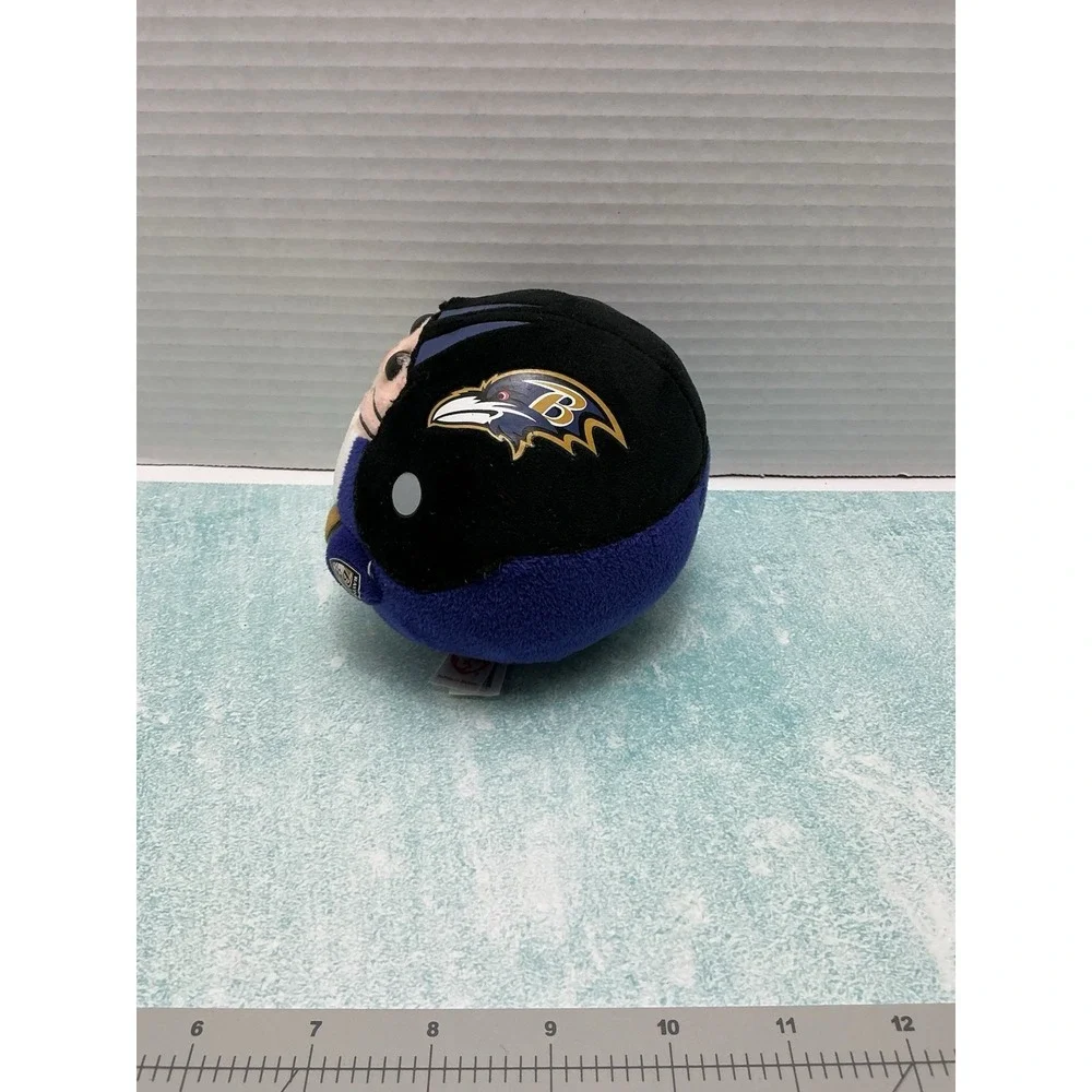 Retired TY Beanie‎ Ballz BALTIMORE RAVENS NFL Football Plush Toy